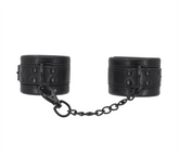 Love In Leather Padded Faux Leather Wrist Cuffs Default Title Cuffs And Restraints